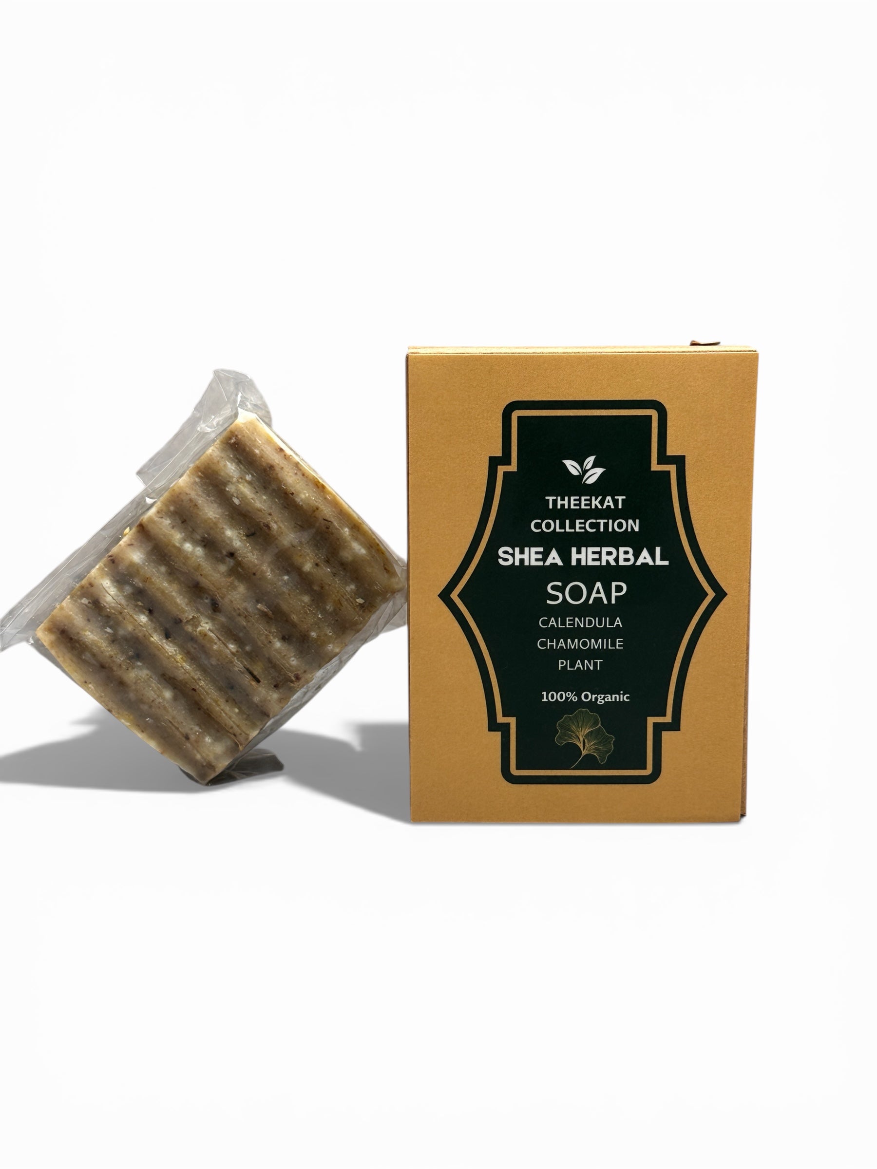 Shea herbal soap bar for sensitive skin – natural fragrance free soap UK